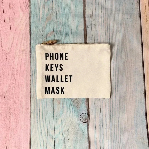 Small miscellaneous accessories pouch zipper bag - Picture 1 of 6